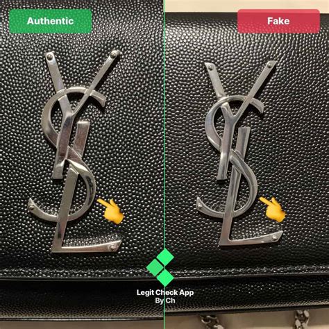 how to tell if a ysl bag is authentic|knockoff ysl bags.